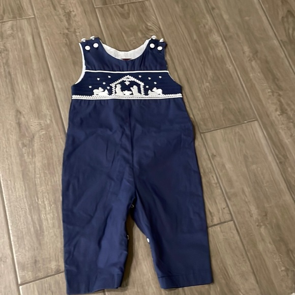 lil cactus baby boy overalls - Picture 1 of 5